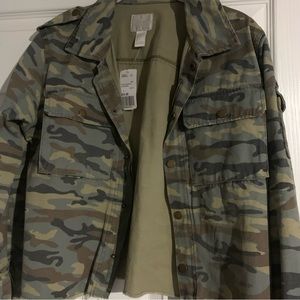 Camouflage jacket size xl